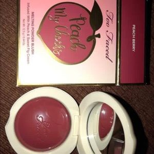 3 different shades of just peachy blushes